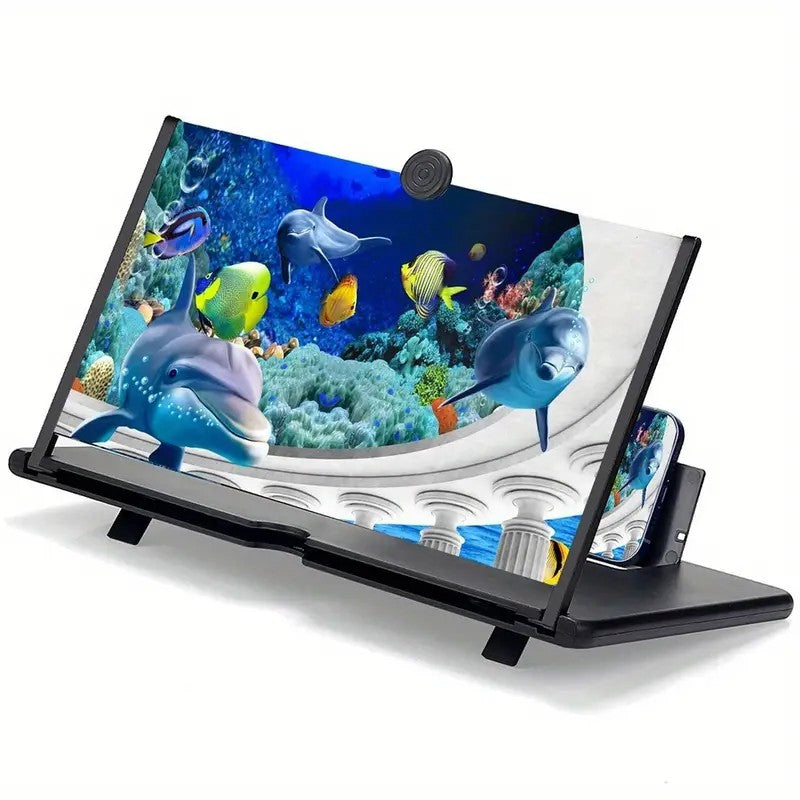 【Local Stock Fast Shipping】14‘’ 12" 10‘’ 2 in 1 Mobile Phone Magnifier - Ultra-HD Screen Magnifier for Easy TV Viewing Orientation for Landscapes Use Eye Protection Full-Screen Mobile Phone Magnification