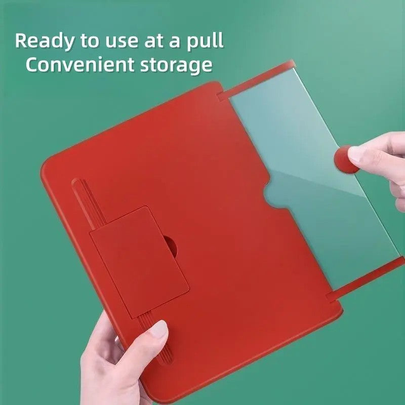 【Local Stock Fast Shipping】14‘’ 12" 10‘’ 2 in 1 Mobile Phone Magnifier - Ultra-HD Screen Magnifier for Easy TV Viewing Orientation for Landscapes Use Eye Protection Full-Screen Mobile Phone Magnification