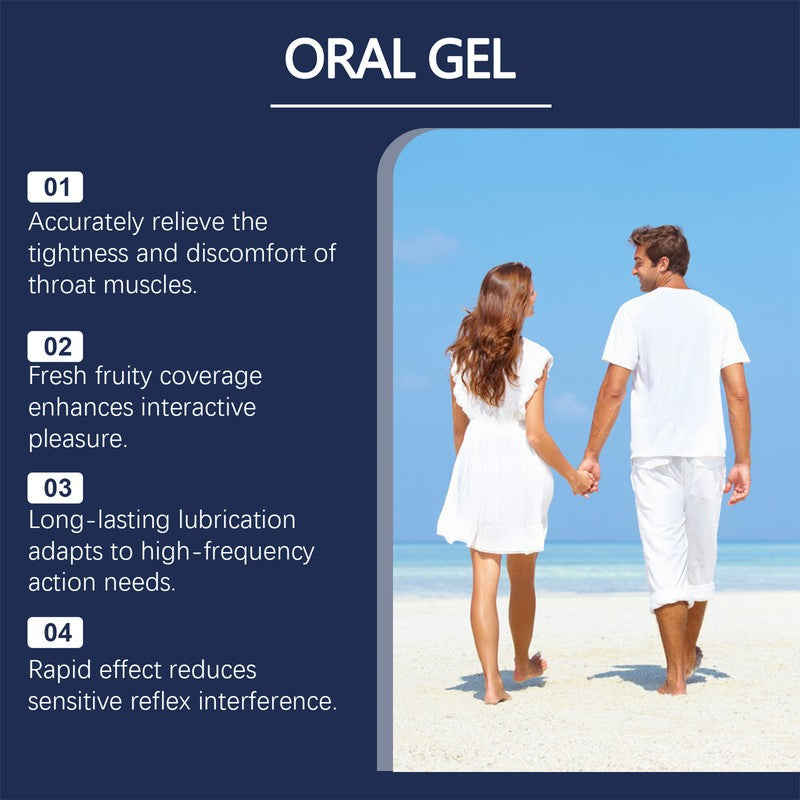 1-3PCS Pure Romance- GREAT HEAD- Oral Gel- Blueberry Lemonade- Relax Gag Reflex, New and Sealed!