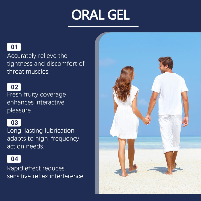 1-3PCS Pure Romance- GREAT HEAD- Oral Gel- Blueberry Lemonade- Relax Gag Reflex, New and Sealed!