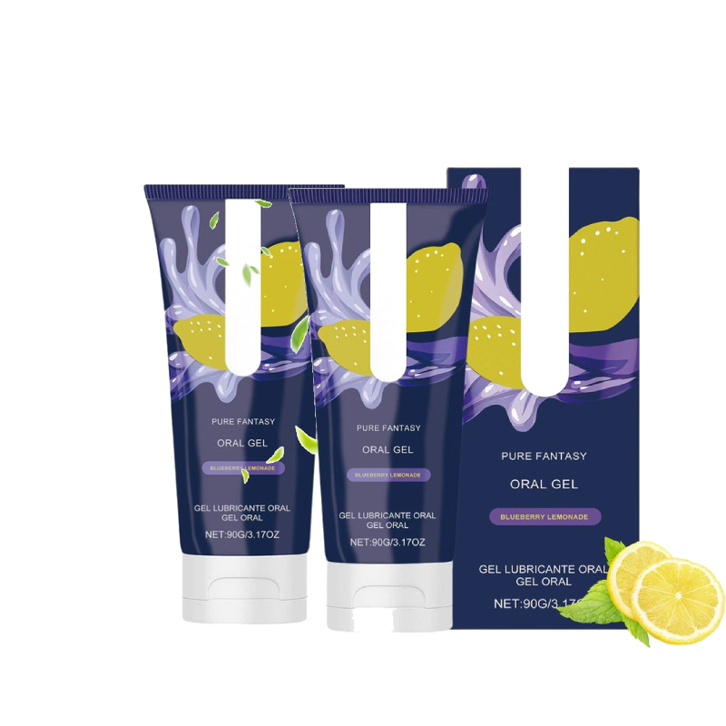 1-3PCS Pure Romance- GREAT HEAD- Oral Gel- Blueberry Lemonade- Relax Gag Reflex, New and Sealed!