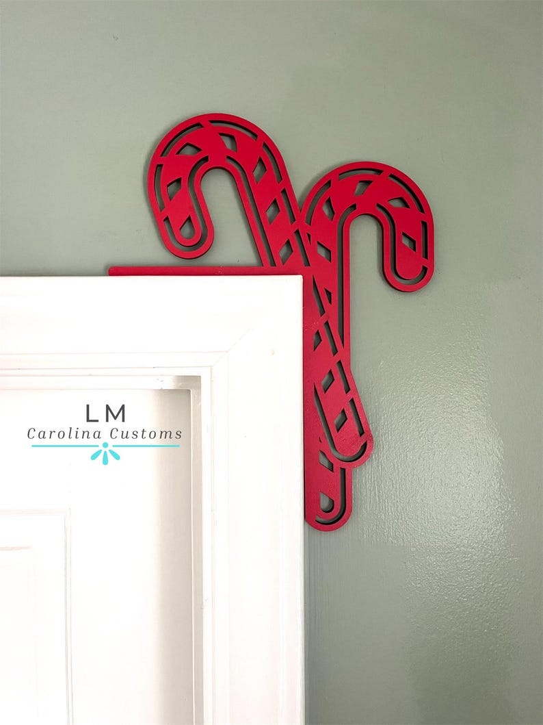 Merry Christmas Maple Wood Door Corner Decor