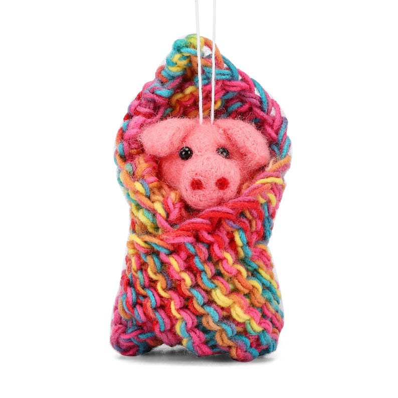 Pigs in Blankets Christmas Decoration - Hanging ornament - Tree decoration