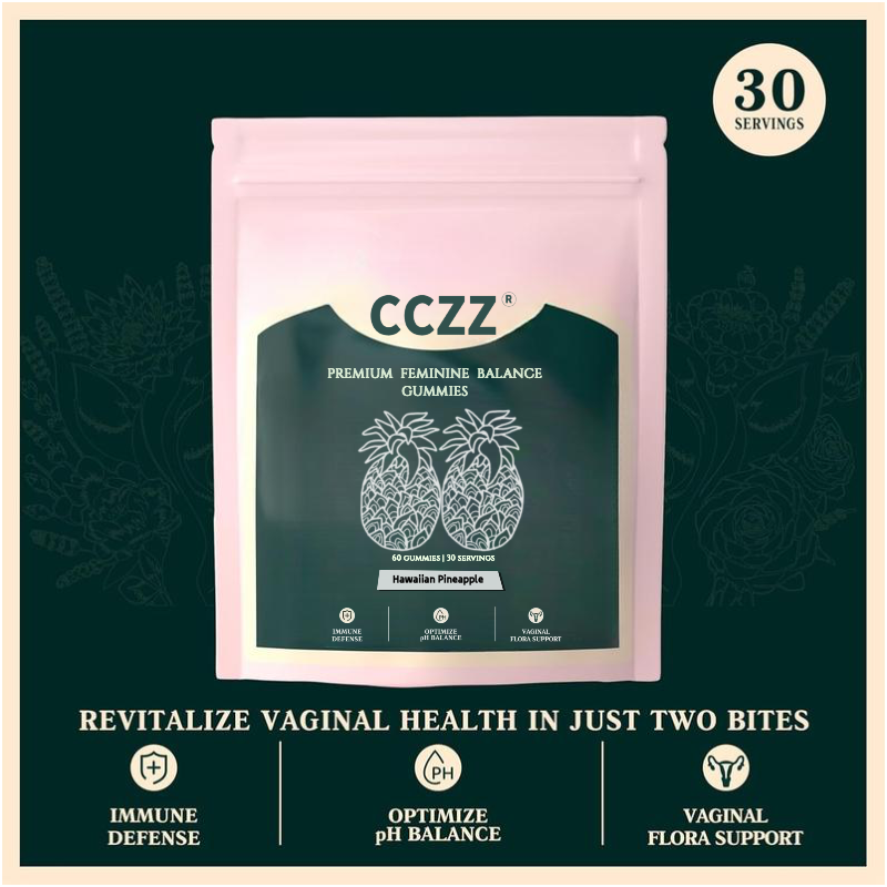 Feminine Balance Gummies for Women – Probiotic & Cranberry Support for pH Balance, Freshness & Vaginal Health ,, Feminine wellness Support
