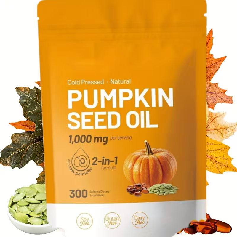 Pumpkin Seed Oil | 1000 mg | 300 capsules