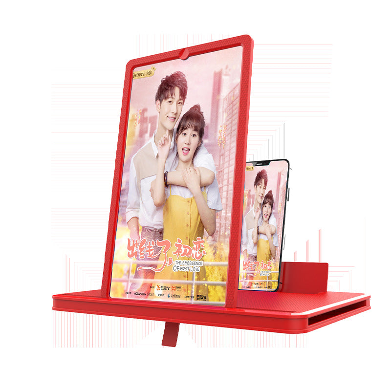 【Local Stock Fast Shipping】14‘’ 12" 10‘’ 2 in 1  Mobile Phone Magnifier - Ultra-HD Screen Magnifier for Easy TV Viewing Orientation for Landscapes Use Eye Protection Full-Screen Mobile Phone Magnification