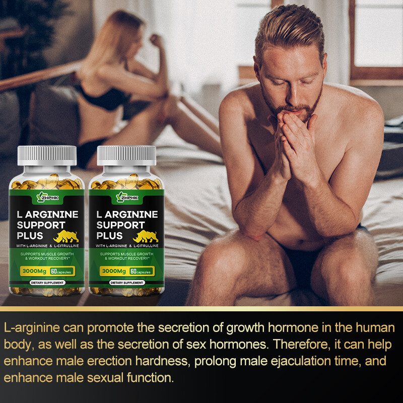 L-Arginine 3000mg Nitric Oxide,Testosterone Booster,Sperm Health, Energy Support