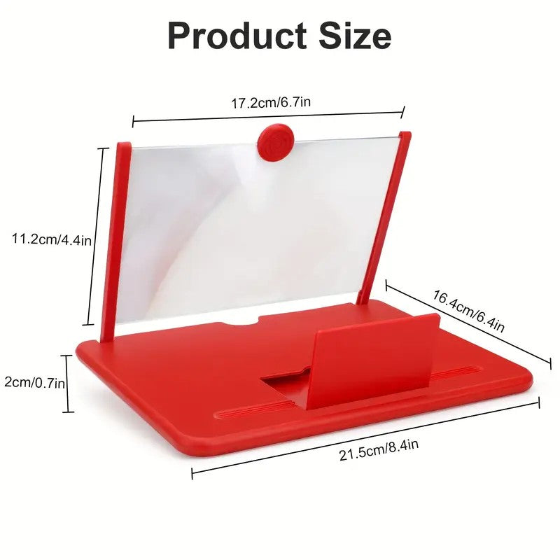 【Local Stock Fast Shipping】14‘’ 12" 10‘’ 2 in 1  Mobile Phone Magnifier - Ultra-HD Screen Magnifier for Easy TV Viewing Orientation for Landscapes Use Eye Protection Full-Screen Mobile Phone Magnification