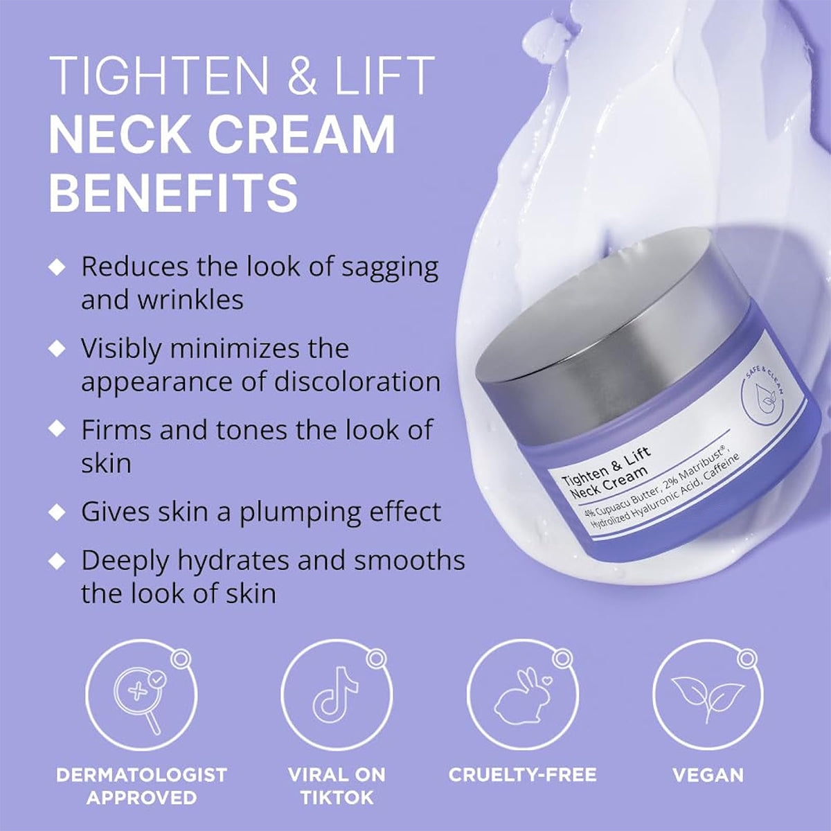 Neck Cream for Crepey Skin 【Free Shipping For One Day Only】