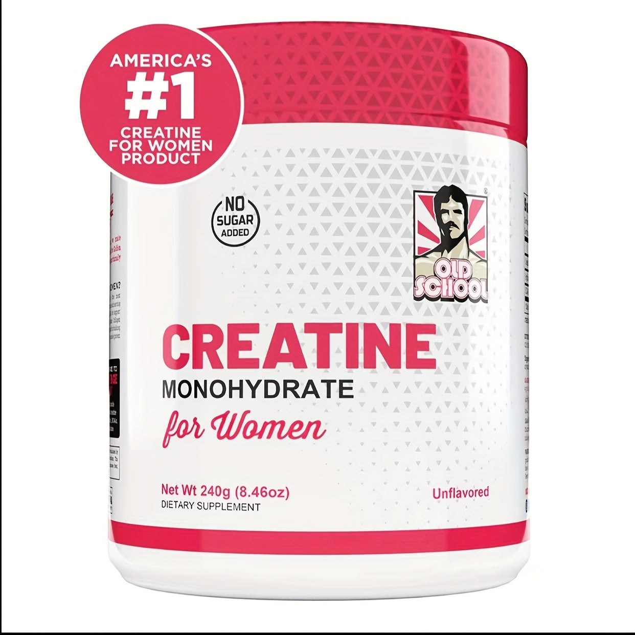 【Local Stock】Women's Premium Creatine Monhydrate And Collagen+BCAA Blend-Muscle Support, Hair&Nails Strength, 30 Servings, No Sugar, No Artificial Additives, Dietary Supplement, 8.46oz