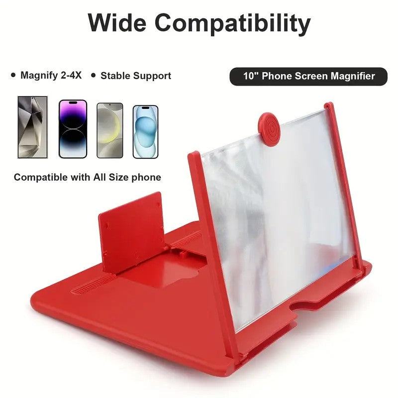 【Local Stock Fast Shipping】14‘’ 12" 10‘’ 2 in 1  Mobile Phone Magnifier - Ultra-HD Screen Magnifier for Easy TV Viewing Orientation for Landscapes Use Eye Protection Full-Screen Mobile Phone Magnification