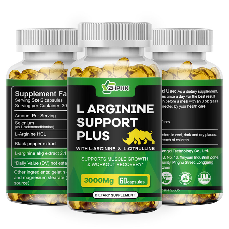 L-Arginine 3000mg Nitric Oxide,Testosterone Booster,Sperm Health, Energy Support