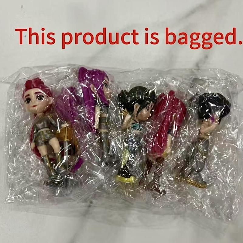 6-Piece Figurine Set – Anime Model Toy Decorations, perfect for home collections and office desk display. An excellent gift choice for Christmas and New Year.