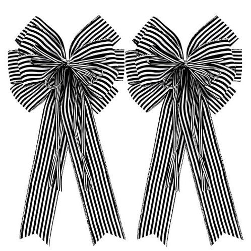 Red flocking cloth bow Christmas tree ornament ribbon streamer home wreath Thanksgiving decoration（副本）