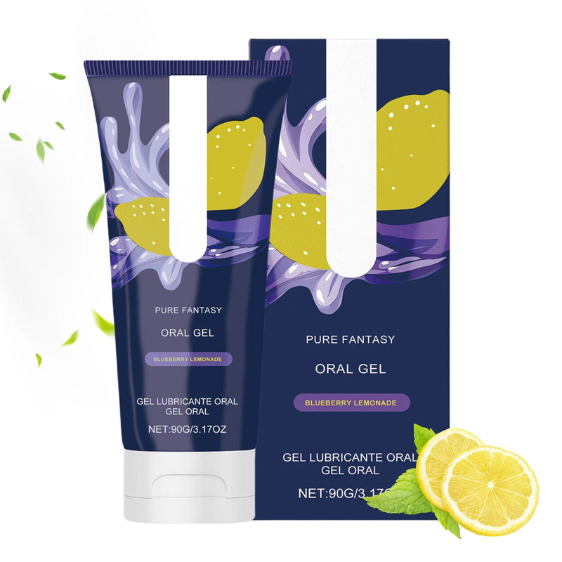 1-3PCS Pure Romance- GREAT HEAD- Oral Gel- Blueberry Lemonade- Relax Gag Reflex, New and Sealed!