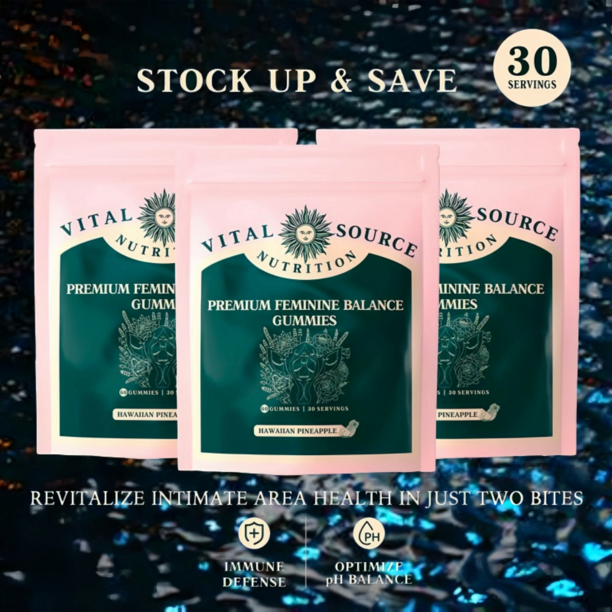 【Local Stock Fast Delivery】【2 Pack Deal】 Women’s Health & Wellness Vitamin Support GLP-1, Moringa, Apple Cider Vinegar, Collagen Peptides, NAD &amp; MNM, Stomach Satisfaction, Digestive Support, Glucose Support, Blood Sugar Balance Support